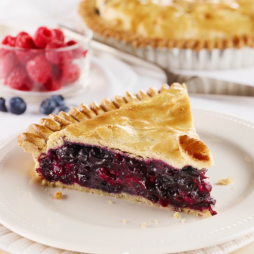 Blueberry Raspberry Pie