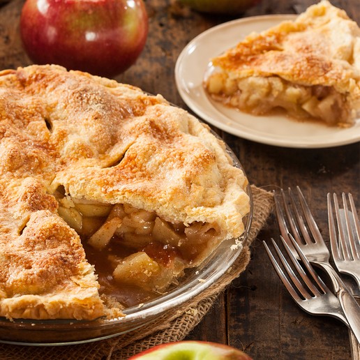 Old Fashioned Deep Dish Apple Pie